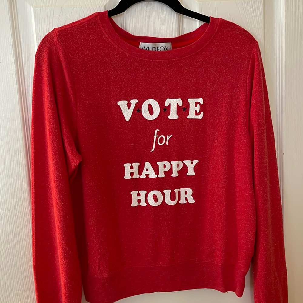 Wildfox ‘Vote for Happy Hour’ Sweater